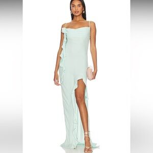 X Revolve Rizzo Maxi Dress in Ice Blue
AFRM